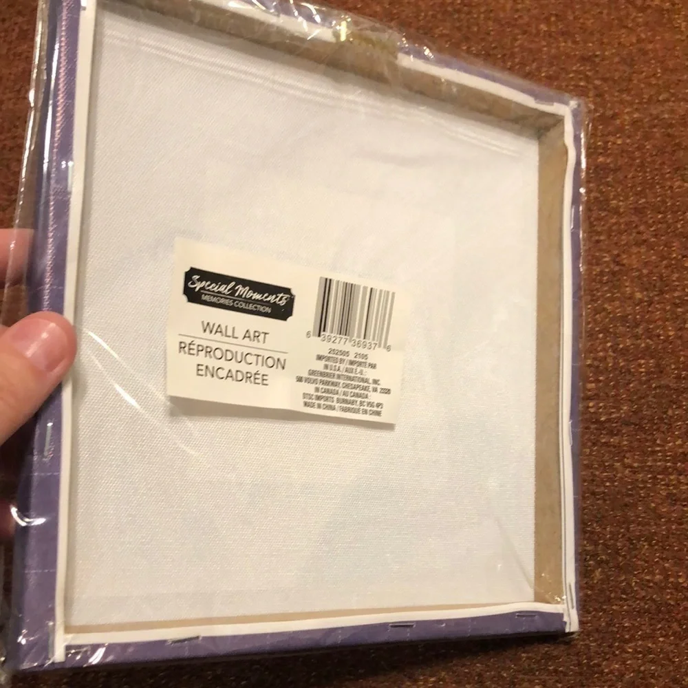 5/$25 Canvas Wall decor Measurements: 8.5X8.5 Hanging Wall Decor. New!